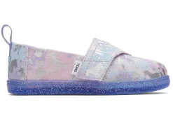 Kinder TOMS *Einhorn Alpargata Tie Dye Foil