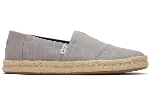 Herren TOMS Espadrilles*Espadrille Alpargata Seilsohle 2.0 Grau