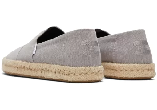 Herren TOMS Espadrilles*Espadrille Alpargata Seilsohle 2.0 Grau