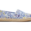 Damen TOMS Espadrilles*Espadrille Aus Alpargata-Seil Jacquard Blau Multi Mediterrane Kacheln