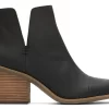 Damen TOMS Heels & Wedges*Everly Stiefeletten Schwarzes Leder