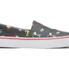 Damen TOMS Sneakers*Fenix Slipper Snoopy Print Matte Black