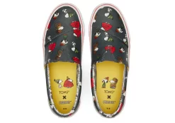 Damen TOMS Sneakers*Fenix Slipper Snoopy Print Matte Black