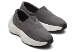 Damen TOMS Sneakers*Gamma Eco-Trainers Asphalt-Grau