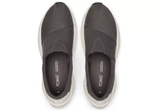 Herren TOMS Sneakers*Gamma Eco-Trainers Asphalt-Grau