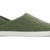 Herren TOMS Hausschuhe*Hausschuhe Ezra Bronze Green