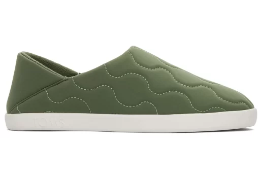 Herren TOMS Hausschuhe*Hausschuhe Ezra Bronze Green