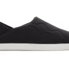 Herren TOMS Hausschuhe*Hausschuhe Ezra Black Quilted Cotton