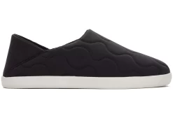 Herren TOMS Hausschuhe*Hausschuhe Ezra Black Quilted Cotton