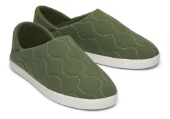 Herren TOMS Hausschuhe*Hausschuhe Ezra Bronze Green