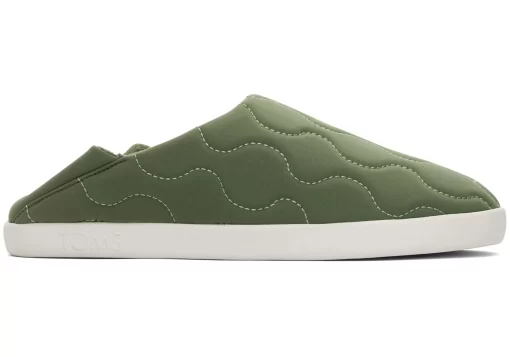 Herren TOMS Hausschuhe*Hausschuhe Ezra Bronze Green