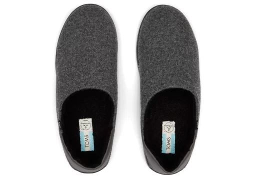 Herren TOMS Hausschuhe*Hausschuhe Ezra Smoke Grey