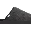 Herren TOMS Hausschuhe*Hausschuhe Harbor Schwarz