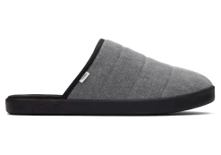 Herren TOMS Hausschuhe*Hausschuhe Harbor Schwarz