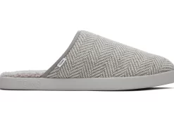 Herren TOMS Hausschuhe*Hausschuhe Harbor Grau