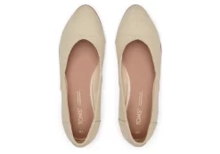 Damen TOMS Ballerinas*Jutti Neat Ballerinas Warmes Naturliches Metallic