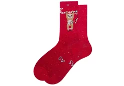 Damen TOMS *Light Cushioned Crew Socks Holiday Sloth