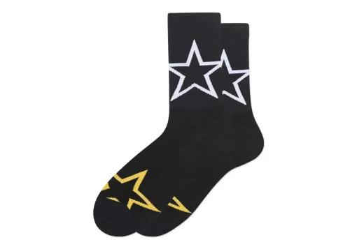 Damen TOMS *Light Cushioned Crew Socks Stars Glitter Stars