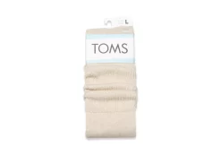 Damen TOMS *Lockere Crew-Socken Cremeweis