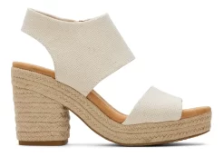 Damen TOMS Heels & Wedges*Majorca Rope Platform Sandal Naturweises Korbgeflecht