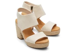 Damen TOMS Heels & Wedges*Majorca Rope Platform Sandal Naturweises Korbgeflecht