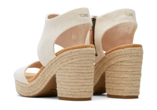 Damen TOMS Heels & Wedges*Majorca Rope Platform Sandal Naturweises Korbgeflecht