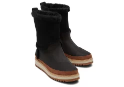 Damen TOMS Stiefeletten*Makenna Stiefeletten Faux Fur Black