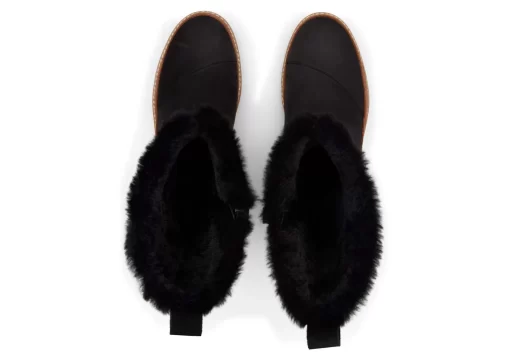 Damen TOMS Stiefeletten*Makenna Stiefeletten Faux Fur Black