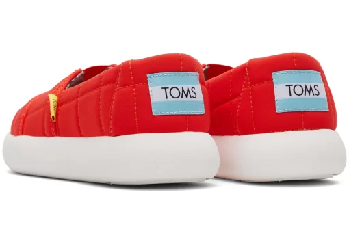 Damen TOMS Sneakers*Mallow Alpargata Snoopy Hausschuche Rot