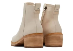 Damen TOMS Heels & Wedges*Marina Stiefeletten Beige Leather