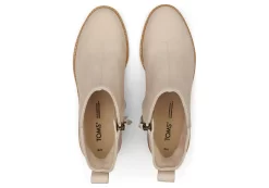 Damen TOMS Heels & Wedges*Marina Stiefeletten Beige Leather