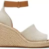 Damen TOMS Heels & Wedges*Marisol Wedge Heel Naturweis