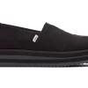 Damen TOMS Slipper*Midform Alpargata Schwarz