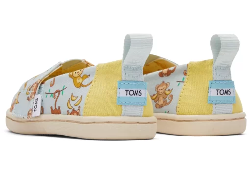 Kinder TOMS *Monkey Business Alpargata Blau