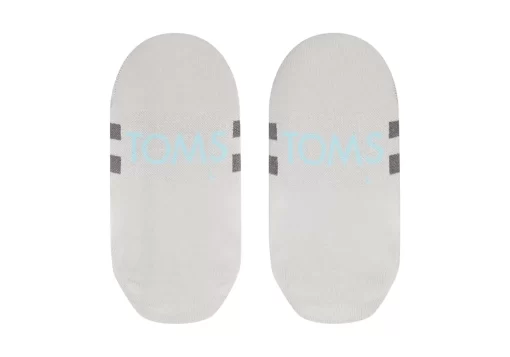 Herren TOMS *No Show Socken Grau