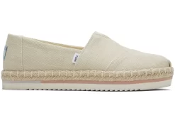 Damen TOMS Plateauschuhe*Plateau Alpargatas Natural