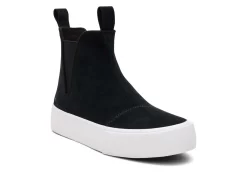 Damen TOMS Sneakers*Plateau-Chelsea-Boots Fenix Schwarz