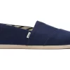 Damen TOMS Alpargata*Recycelte Baumwolle Alpargatas Marineblau