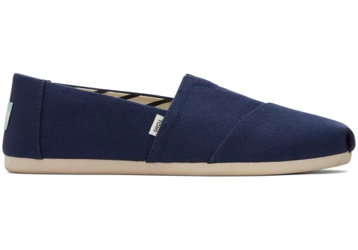 Damen TOMS Alpargata*Recycelte Baumwolle Alpargatas Marineblau