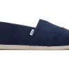 Herren TOMS Alpargata*Recycelte Baumwolle Alpargatas Marineblau