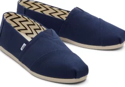 Herren TOMS Alpargata*Recycelte Baumwolle Alpargatas Marineblau