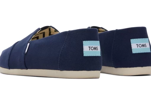 Herren TOMS Alpargata*Recycelte Baumwolle Alpargatas Marineblau