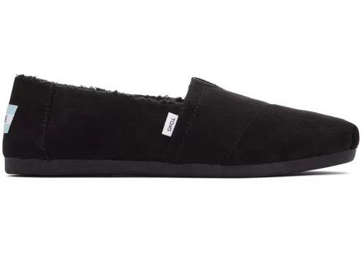 Damen TOMS Hausschuhe*Repreve Alpargata Microfiber Black