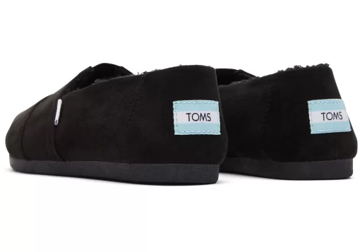 Damen TOMS Hausschuhe*Repreve Alpargata Microfiber Black