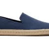 Herren TOMS Espadrilles*Santiago Recycled Cotton Marineblaue Recycelte Baumwolle