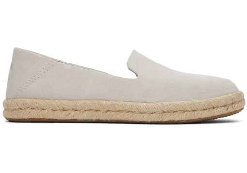 Damen TOMS Espadrilles*Santiago Suede Kittgraues Suede