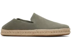 Herren TOMS Espadrilles*Santiago Suede Vetivergraues Wildleder