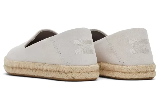 Damen TOMS Espadrilles*Santiago Suede Kittgraues Suede