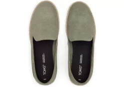 Damen TOMS Espadrilles*Santiago Suede Vetivergraues Wildleder