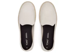 Damen TOMS Espadrilles*Santiago Suede Kittgraues Suede